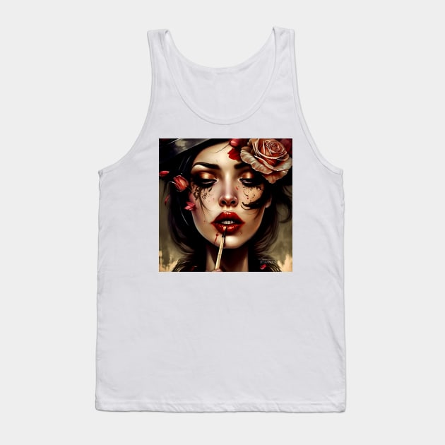 chicano style Tank Top by WestKnightTees